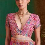 Extraordinary Beige Pashmina Saree With Pleasant Blouse Piece