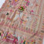 Scrumptious Sky Pashmina Silk Saree With Felicitous Blouse Piece