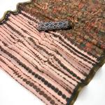 Desuetude Peach Printed Cotton Silk Saree With Conflate Blouse Piece