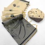 Panoply Beige Pure Munga Cotton Silk Saree With Verdant Blouse Piece