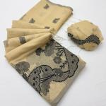 Exquisite Beige Jamdani Cotton Silk Saree With Stunning Blouse Piece