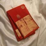 Preferable Orange Soft Silk Saree With Stunner Blouse Piece