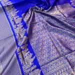 Engaging Royal Blue Soft Silk Saree With Smart Blouse Piece