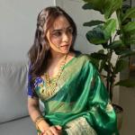 Desirable Green Soft Silk Saree With Panache Blouse Piece