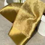 Engaging Golden Soft Tissue Silk Saree With Prodigal Blouse Piece