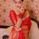 Eloquence Red Soft Silk Saree With Marvellous Blouse Piece
