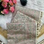 Prodigal Beige Embroidery Work Tussar Silk Saree With Blooming Blouse Piece