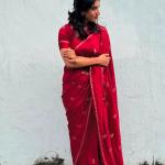 Unequalled Dark Pink Banarasi Khadi Silk Saree With Excellent Blouse Piece