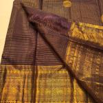 Rhapsodic Brown Soft Silk Saree With Ethereal Blouse Piece