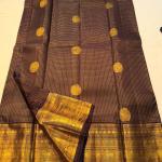 Rhapsodic Brown Soft Silk Saree With Ethereal Blouse Piece